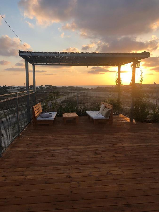 Atlit Rooftop Glamping Eksteriør billede