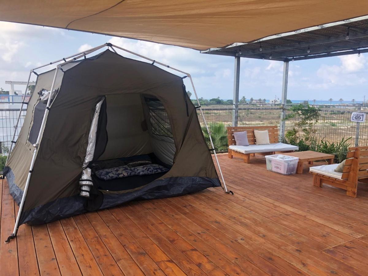 Atlit Rooftop Glamping Eksteriør billede
